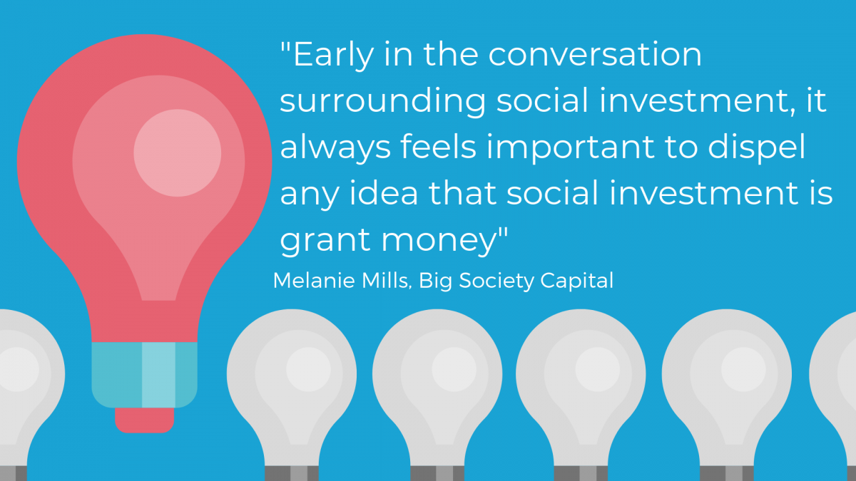 Melanie Mills, Big Society Capital