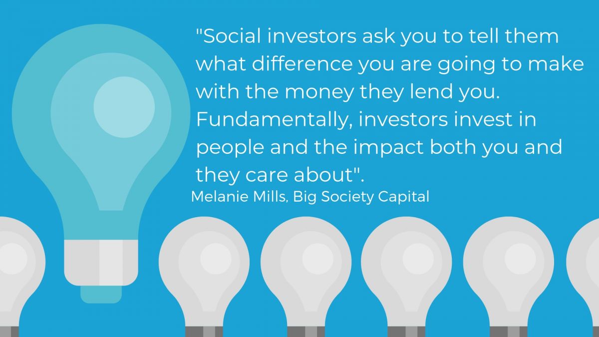 Quote by Melanie Mills, Big Society Capital