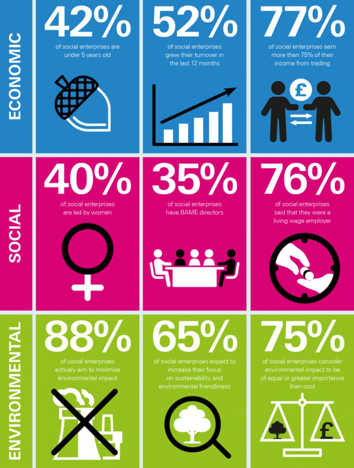 Social Enterprise UK Infographic 