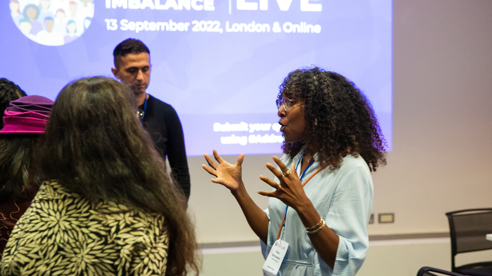 Woman at Good Finance event 