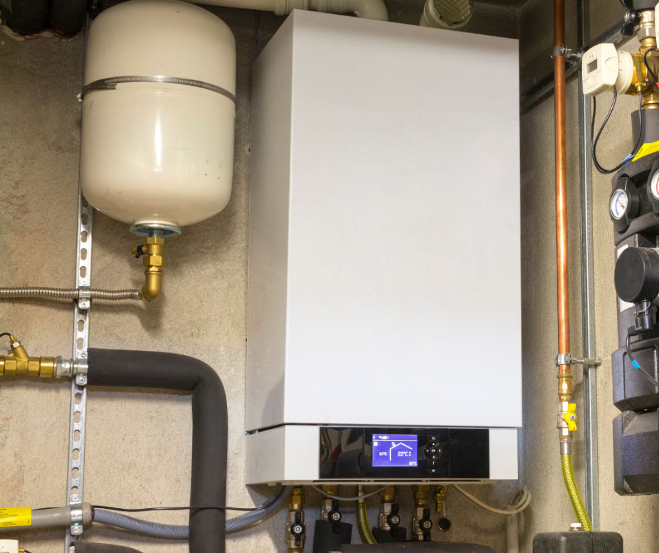 Conventional heating boiler