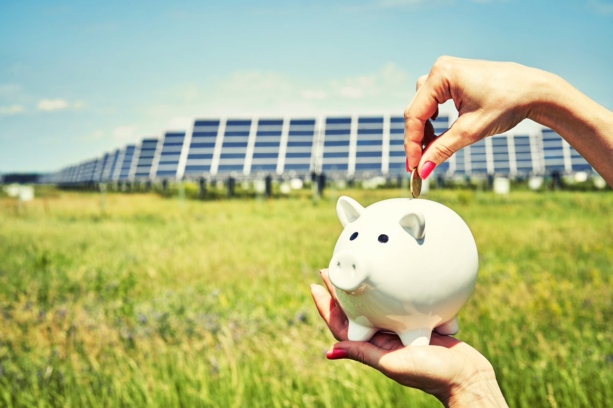Saving money with solar panels