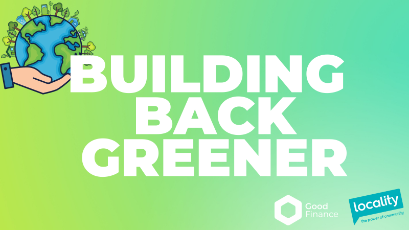 Building back greener 