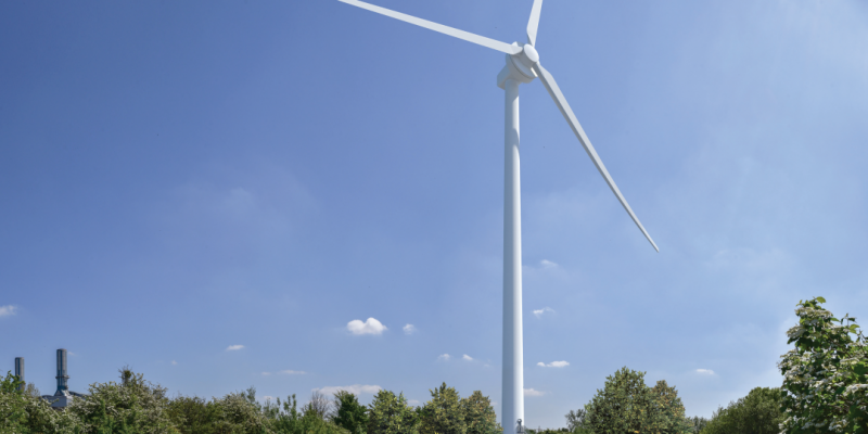 Win Turbine courtesy of Ambition Lawrence Weston / The Landmark Practice