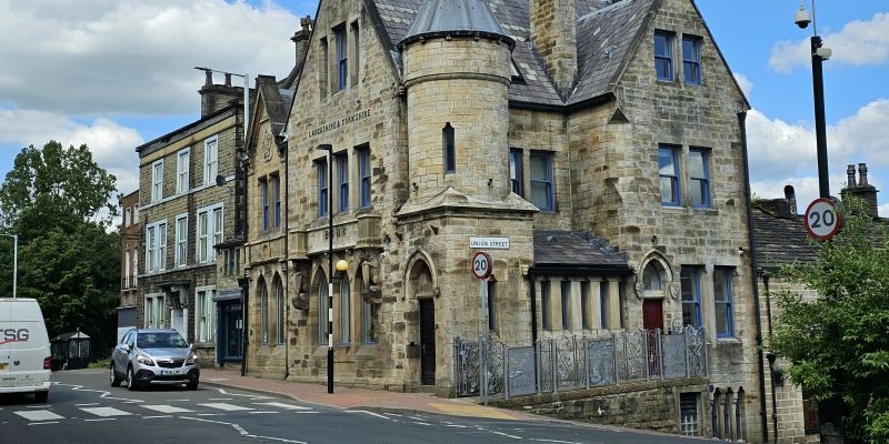A big grade II listed building in Bacup, Lancashire