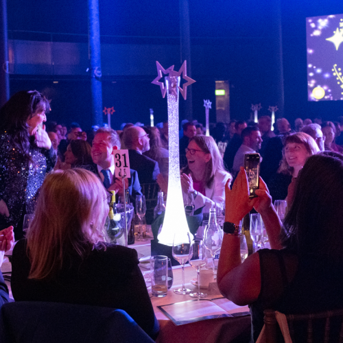 UK Social Enterprise Awards in action with participants seated at tables