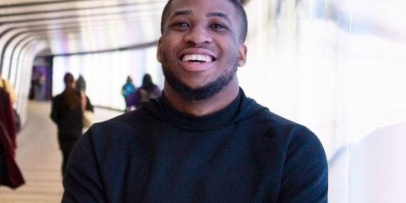 Man smiling